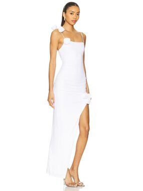 MORE TO COME Maritza Maxi Dress in White XXSmall New With Tags Womens